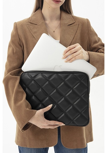 Gri Laptop Kılıfı Evrak Çantası 15.6 & 16 İnç