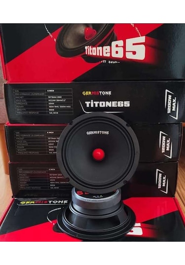Yasal Standartlara Uygun 16 Cm 6,5 İnç Germistone Titone65 Oto Kapı Hoparlör