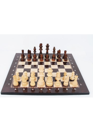 Lüks Ahşap Satranç Takımı Ahşap Figür Kaliteli Ahşap Takım