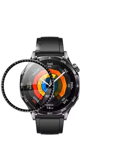Huawei Watch Gt 6 Pro 46mm Uyumlu Tam Koruyan Ekran Koruyucu
