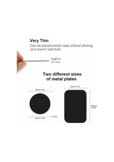 Araç Telefon Tutucu Araç Içi Manyetik Mıknatıslı Telefon Tutucu