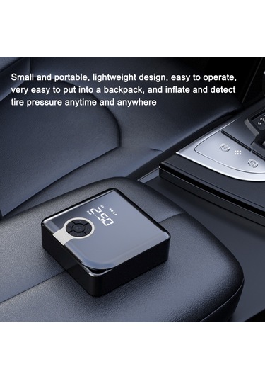 Mufunye Mini Hava Pompası 150psı Kablosuz Hava Kompresörü Elektrikli Lastik Şişirme Makinesi Taşınabilir Güç 219