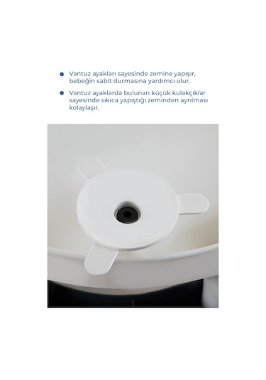 Babyjem Yandan Açılır Banyo ve Mama Oturağı Taş