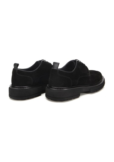 Hotiç Erkek Süet Deri Siyah Kalın Tabanlı Günlük Ayakkabı 02ayh313920a100 02ayh313920a100 Siyah