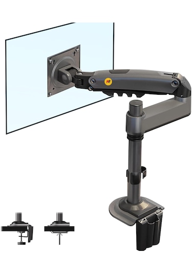 North Bayou NB H100 Amortisörlü Tek Kol Monitör Standı