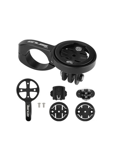 Ebitda 22.2mm Bisiklet Garmin, Bryton Montajı Siyah, 4 Adaptör İle Siyah