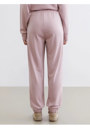 Lc Waikiki Pembe Soft Touch Kadın Jogger Eşofman Altı