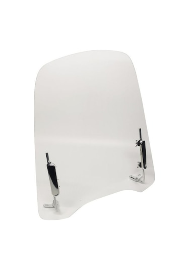 Motosiklet Ön Siperlik Camı Oval 50 x 45 CM Motor Ön Cam