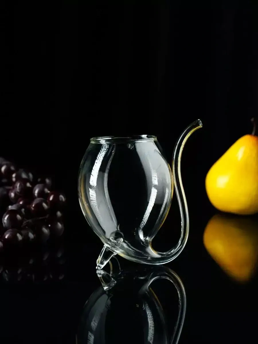 Magistro Şarap İçin Pipetli Kadeh 300 Ml "panter", Cam 139713308 Beyaz