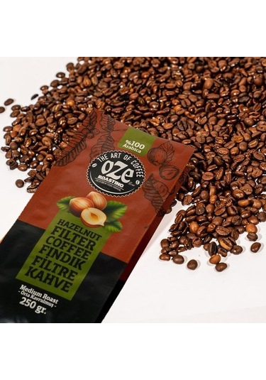 Oze Fındık Aromalı Filtre Kahve 2'li 250G Çekirdek