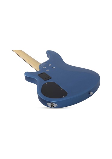 Schecter C-4 Deluxe Bas Gitar Satin Metallic Blue