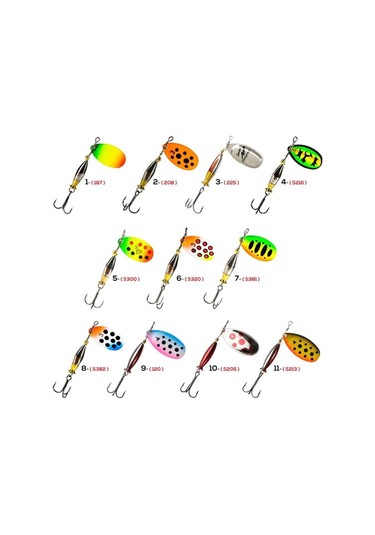 Condor 5129 Long Cast Spinner No:4 16 Gr Döner Kaşık Yem-8815