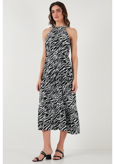 Sd Luxury Bayan Elbise 6784283 Zebra-siyah Zebra-siyah Çok Renkli