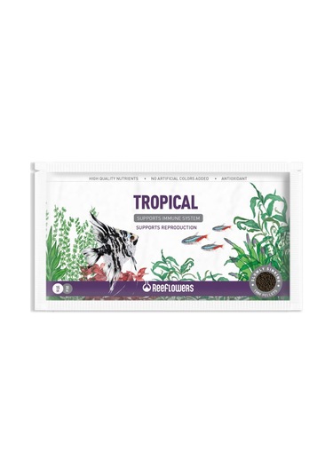 Reeflowers Tropical Balık Yemi 15  G