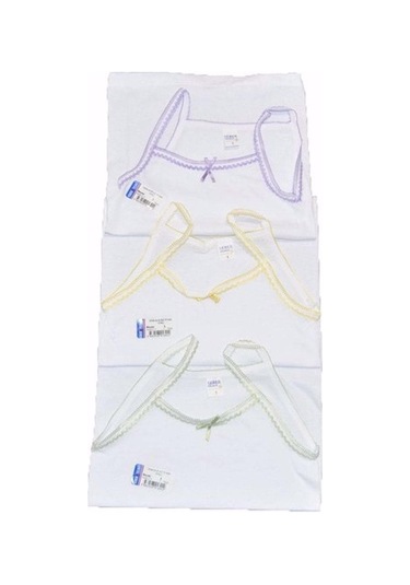 Seher Yıldızı Kız Ip Askılı Oyalı 6 Adet