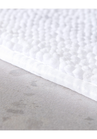 Madame Coco Conques Banyo Paspas - Beyaz - 50x80 Cm Beyaz