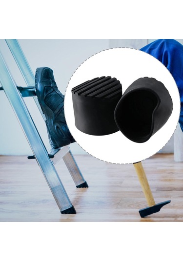 Homyl 2'li Paket Uzatma Merdiveni Ayakları Yastık 6.4cm