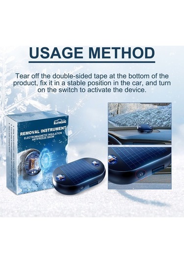 Dancemonkey Rayhong Cam Pencere Anti Donma Kar Temizleme Cihazı