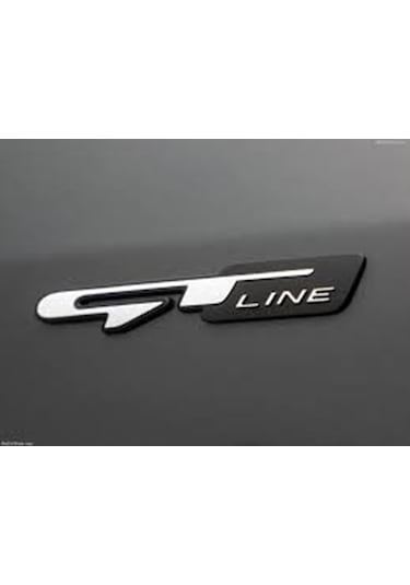 Gt Line Yazı Logo Arma Abs Krom Renk Gt Arma Logo Çamurluk Bagaj