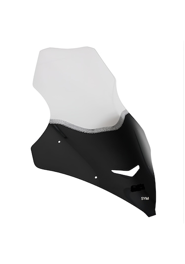 Sym Jet X 125 2022-2025 Uyumlu Ön Cam Şeffaf Açık Füme