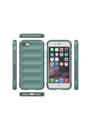 iPhone Uyumlu 7 / 8 Kılıf Optimum Lens Çerçeveli Silikon Kapak