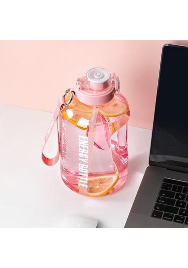 Sporcu Su Matarası 2500 Ml Pembe