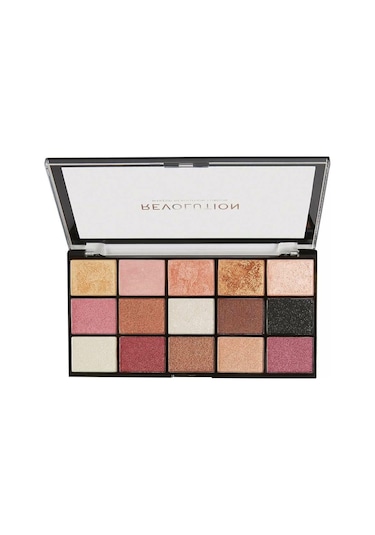 Revolution Reloaded Palette Affection Sıcak Ve Işıltılı Ton 15'Li Palet