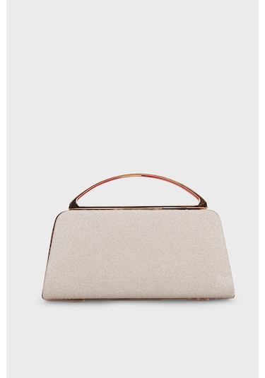 Varol Sabit Saplı Abiye Çanta Bayan Abiye Çanta 349palsım Altın