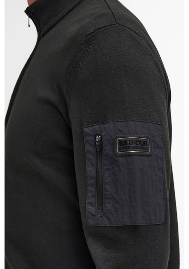 B.ıntl Blades Pamuklu Yarım Fermuarlı Kazak Bk11 Black-bk11 Black Siyah