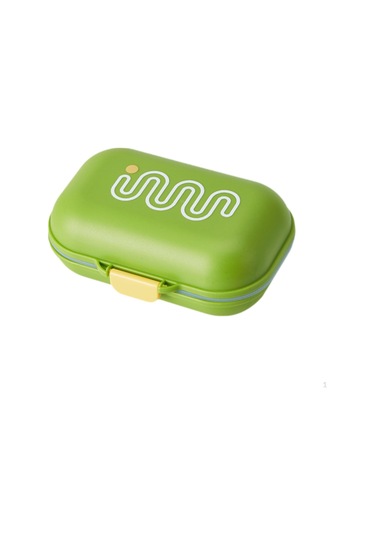 Seyahat İçin Kapaklı Sabun Kutusu, Saklama Kutusu, Banyo Sabunluk Kabı Yeşil