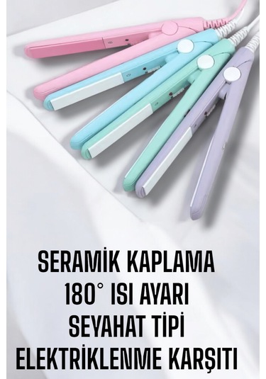 Kompakt Ve Hafif: Elektriklenme Karşıtı Mini Saç Düzleştirici