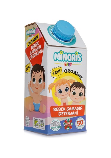 Minoris Baby Organik Bebek Çamaşır Deterjanı 1 L 50 Yıkama