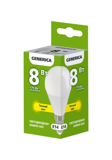 Generica E14 Led Ampul 8w 3000k Sıcak Işık 5 Adet 229792314