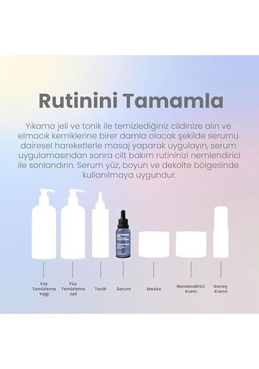 Yoğun Nemlendirici Hyalüronik Asit Serum 30ml