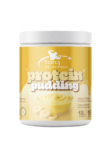 Torq Nutrition Protein Pudding 450 Gr - Muz