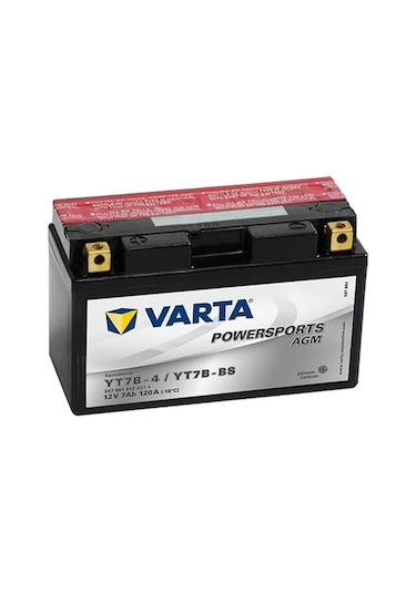 Varta Yt7b-bs 12v 7ah Agm Motosiklet Aküsü