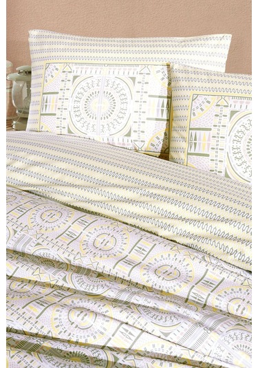 Elart Matmazel Nevresim Takımı Çift Kişilik 200x220 Cm Yeşil Yeşil