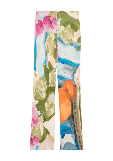 Acler Rigs Pants, Flare Kesim Şık Kadın Pantolon Çok Renkli