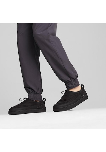 Puma Park Lifestyle Slip On Kadın Siyah Panduf Siyah