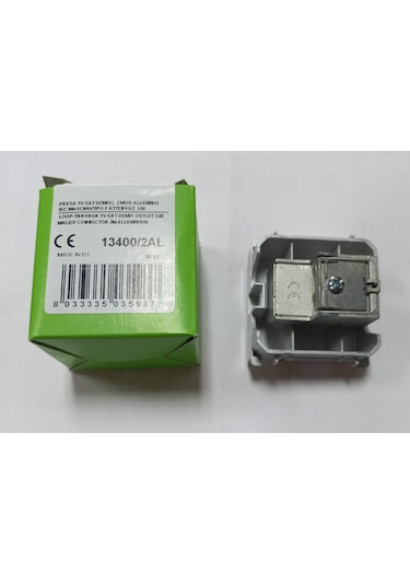 Alüminyum Sonlu Tv - Sat 2m F Konnektör