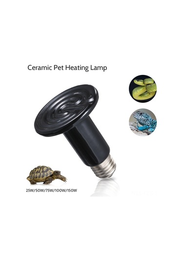 Fosenze E26 Tabanlı Seramik Isıtıcı Işığı, 150w, 110-120v, Evcil Hayvan Yetiştirme İçin Termal Enerji Sağlar, Taşınabilir