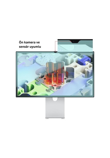 Apple Uyumlu Studio Display Ekran Koruyucu 27 İnç 9h Parlak Nano