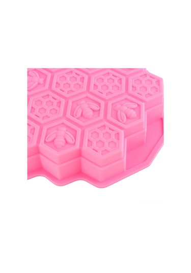 Shineyee Pembe Arı Bal Çekirdeği Silikon Kalıp - Dayanıklı, Temizlenmesi Kolay, -40 C/+220 C Sıcaklık Dayanımı Diğer