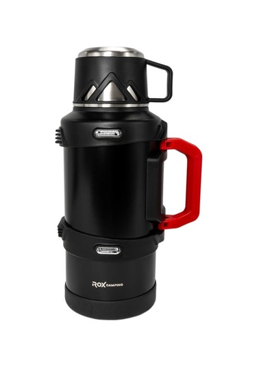 Rox Camping 3000 Kamp Termos 3.0 Lt Siyah