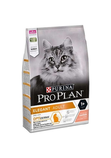 Purina Pro Plan Elegant Derma Somonlu ve Pirinçli Yetişkin Kedi Maması 1500 G