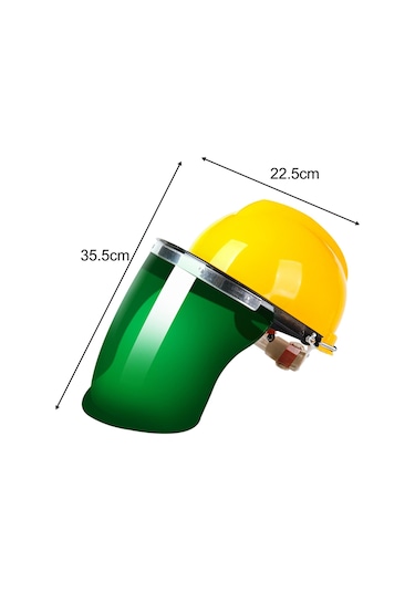 Suntek Kaynak Davlumbazları Pc Mercek Alüminyum Parantez Yeşil