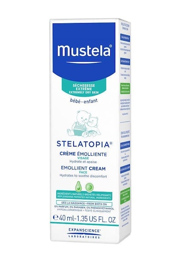 Mustela Stelatopia Emollient Face Cream 40  ML