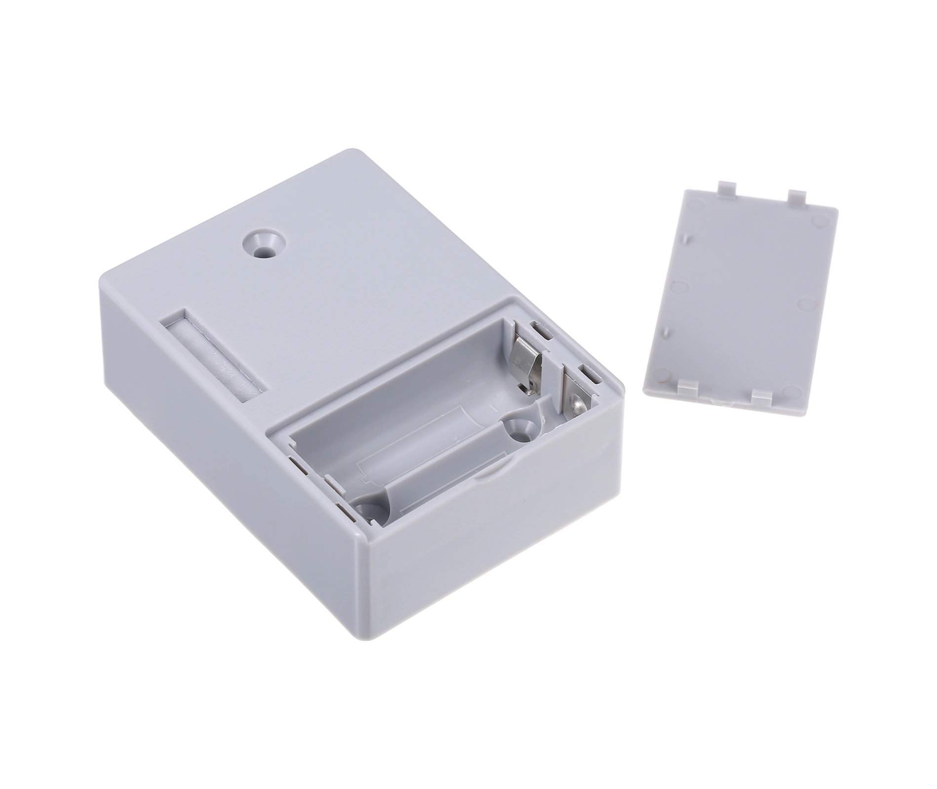 Yuntech01 Gri Rfıd Gizli Dolap Kilit, 5 Anahtarlı Dıy, Ahşap Dolap/çekmece/depolama Kutusu İçin, Elektronik Güvenlik Kilit, Kart/tag/ Bilezik Erişimi Pil Yok Gri