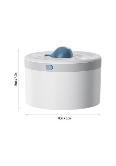 Qingmipy 1.5l Taşınabilir Ultrasonik Nemlendirici - 20db Sessiz, Renkli Işık, 2 Sis Modu, Usb Şarj 111 Karakter