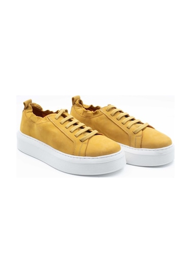 Freefoot 221150 Nubuk Mango Kadın Sneaker 001
